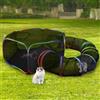 DiDiBirDi Gatti pieghevole - Tenda portatile per gatti da esterno, tunnel per box chiusa, parco giochi per gatti, recinto all'aperto, gabbia portatile per gatti, cani di piccola taglia, conigli e