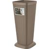 Stefanplast Elegance portaombrelli, PVC, Tortora, cm 25,5x25,5x57h