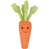 Apricot Lamb Carota verdura, peluche per bambini, morbido, carota, arancione, 22 cm