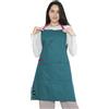 Encasa XO Encasa Grembiule Cucina Uomo e Donna | 68x85 cm | Made with Cotone - With Tasche e Porta Asciugamano - Ideale per Casa e Ristorante - Azul blu