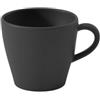 Villeroy & Boch - Manufacture Rock tazza da caffè, tazza in porcellana Premium look ardesia, 150ml, nero opaco