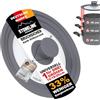STONELINE 3 in 1 Coperchio Universale per Pentole e Padelle da 16/18/20 cm Coperchio in vetro Universale con Bordo in Silicone Platino Graduato, Resistente al Calore, Salvaspazio, 3 Misure, Grigio
