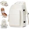 bergsalz Beige Zaino da viaggio grande da Donna zaino donna Uomo Zaino da escursionismo Sportivo Impermeabile Zaino Da Zaino Da Viaggio Aereo Bagaglio a Mano Zaino Fitness Casual laptop da 15.6 pollici