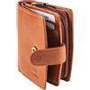 MATADOR Valencia | Portafoglio da Donna in Pelle di Medie Dimensioni | Elegante Confezione Regalo | RFID | Portafoglio Medio