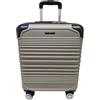 Before by Luigi Benetton Trolley rigido utilizzabile come bagaglio a mano, approvato dalla maggior parte delle compagnie aeree low cost, 55 cm, Misure 55 x 40 x 20 cm Marchio Nazareno Gabrielli (CHAMPAGNE/ORO)