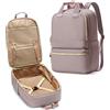 Bergsalz Zaino Donna Uomo Ryanair 40x20x25 Da Viaggio Sportivo Impermeabile Bagaglio a Mano Università Casual Per Laptop Da 14 Pollici Rosa Viola