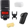Godox TT350O 2.4G Wireless HSS 1/8000s GN36 TTL Autoflash, Pannello LCD 0.1-2.2s Tempo di Riciclo,Compatibile con Olympus E-M10ll E-M5ll E-PL8 E-PL7 e Panasonic DMC-GX85 DMC-G7 DMC-GF1 DMC-LX100 ecc