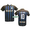 Inter F.C Maglia Replica Home NEROAZZURRA CASA Autorizzata Ufficiale L. Martinez 2018/2019 (Bambino Anni 2 4 6 8 10 12) Adulto (S M L XL) (M)