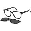 Carrera CA 8069/CS Occhiali, 08A/M9 Black Grey, 53 Uomo