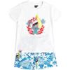 Disney Pigiama a maniche corte Lilo & Stitch per bambino, blu, 8