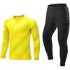 MAOTN Tuta da Portiere da Calcio all'aperto,Maglia da Allenamento Sportiva da Calcio per Adulti a Maniche Lunghe da Uomo,Set Abbigliamento da Portiere con Imbottitura in Spugna,Style3,M