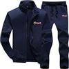 Riou Completo Sportivo Uomo Tute Uomo Complete Offerte Tuta Uomo Completa Invernale Fitness Tute da Ginnastica in Felpa con Cappuccio e Pantalone Set Invernale Tuta Completa Tuta