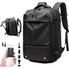 Generico Zaino Sottovuoto Viaggio 60L Travel Trunky 2.0 Vacuum Bags Travel con Pompa, Zaino a Compressione Sottovuoto, Espandibile (Nero con compa)