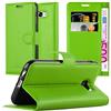 Cadorabo Custodia Libro per Samsung Galaxy A5 2017 in Verde Menta - con Vani di Carte, Funzione Stand e Chiusura Magnetica - Portafoglio Cover Case Wallet Book Etui Protezione