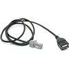 CTAB Adatto for Toyota Camry Avalon Corolla RAV4 2020 Auto 4 Pin Spina Cavo Adattatore USB Connettore Ingresso Audio for Lettore Radio CD Multimediale