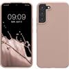 kwmobile Cover per Samsung Galaxy S22 Plus Custodia - Back Case per Smartphone in Silicone TPU - Protezione Gommata - rosa antico matt