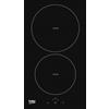Beko PRONTA CONSEGNA - SPEDIZIONE IMMEDIATA Beko HDMI32400DT Piano Cottura da Incasso Induzione Domino 30 cm 2 Zone comandi Touch Controll Vetroceramica Nero