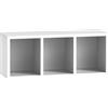 Schildmeyer Bjarne 158498 - Scaffale bianco opaco, 60,2,3 x 21,5 x 24,7 cm