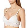 Skiny Donna Damen Soft BH herausnehmbare Pads Reggiseno Altamente Coprente, Ivory, 36/C-D