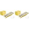 Vimar Plana 0T14653.01 Placca 3 moduli in tecnopolimero, 10 pezzi, bianco (Confezione da 2)
