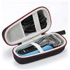 L3 Tech Borsa da Viaggio Rigida da Viaggio per Braun Series 3 3040s 3010BT 3020 3030s 300s, Braun Series 5 5030s 5147s WF2s 5090cc 5050cc Rasoio Elettrico da Uomo (Il Dispositivo Non è Incluso)