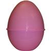 Aurora Store Uovo di Pasqua Sorpresa in Plastica Contenitore Guscio Vuoto Rosa h. 25cm Diametro 22cm Small Pasqualone