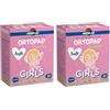 MASTER AID Ortopad Soft Girls Junior - Cerotti Colorati Oculari per Bambini - Cerotto Occlusore Occhio Bambini per il Trattamento di Occhio Pigro e Strabismo - 1 Confezione da 20 Pezzi - 6,7 x 5 cm