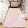 ORINOVA Tappeto Salotto Rosa 60x180 cm Camera da Letto Piccolo Tappeto Morbido Lavabile Moderno Rettangolare
