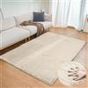 ORINOVA Tappeto Salotto Beige 120x180 cm Morbido Camera da Letto Tappeto Lavabile Scendiletto Moderno Rettangolare