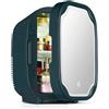 Generic Mini frigorifero Piccolo frigorifero Mini frigorifero con luce LED Frigoriferi per cosmetici e cura della pelle Trucco per casa Ufficio e auto (Colore: Verde)