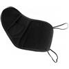 Musiin Violin Shoulder Rest for 1/2 and 1/4 Violins, Soft Cotton Sponge Violin Chin Rest Pad, 1/2 and 1/4 Violin Accessories, Violin Protective Cover (Black)