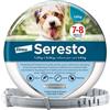 Seresto Collare antiparassitario, Elimina pulci, zecche, pidocchi e protegge dal rischio di trasmissione della leishmaniosi, Per cani fino a 8 kg e fino a 8 mesi