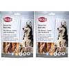 Trixie Mix Rotoli masticabili Denta Fun, 10 cm, 250 g, Cane (Confezione da 2)