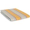 Corredocasa Tenda da Sole a Righe Strette con Anelli per Esterno da Balcone in Tessuto Resistente che Protegge dai Raggi Solari (Giallo, 200L x 300A cm (1 Pannello))