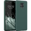 kwmobile Custodia Compatibile con Xiaomi Redmi Note 9S / 9 Pro / 9 Pro Max Cover - Back Case per Smartphone in Silicone TPU - Protezione Gommata - verde muschio