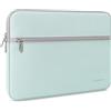 DOMISO 14 Pollici Custodia Borsa Sleeve per Computer Portatile/Tablet/Notebook/Apple/Lenovo ThinkPad IdeaPad/HP Pavilion 14 Stream 14 / Acer Swift 3 Aspire 1 / Dell/ASUS, Menta Verde