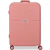 Pepe Jeans Accent Valise cabine, Deux compartiments, in polypropylène résistant et léger, 4 roulette pivotanti, serrure à Combinaison latérale, par Joumma Bags, CARNE, Taglia unica, Valise moyenne