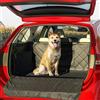 BELISY Copri Bagagliaio per Cani - Telo di Protezione per Il Baule dell'Auto con Pannelli Laterali - Protegge da Sporco, Peli, Liquidi e Graffi - Tappeto Antiscivolo con Tasca per Giochi - 185x101cm