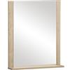 Schildmeyer Specchio Emmik 159440 in rovere bianco, 24,5 x 2,6 x 109 cm