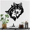 Wallity Hanah Home Elegante accessorio decorativo da parete in metallo, 54 x 54 cm, 100% metallo, spessore 1,5 mm, perfetto per la decorazione moderna della casa & Art Display