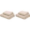 Gabel Set Asciugamani, Beige, 100 x 60 cm (Confezione da 2)