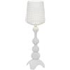 Kartell Lampada da Terra Kabuki E14, 26 W, Bianco, 50x166, Plastica