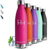 Grsta Borraccia- 750 ml- Borraccia Termica, Borraccia Acciaio Inox, Senza Perdite, Borracce Termiche, Isolato Sottovuoto, Borraccia Metallo, Facile da Trasportare, per Uffici, Outdoor, Campeggio, Fitness