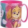 Stor Paw Patrol Girl - Tazza riutilizzabile per microonde, 390 ml, in plastica
