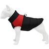 Homieco Cappotto Impermeabile per Cani, Giubbotto Imbottito Calda Impermeabile per Cane, Vestiti Cani Inverno