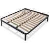Dormiland - Rete Letto Ortopedica misura 180 x 190 cm a Doghe in Legno e Struttura in Acciaio; Altezza Totale 35cm. Personalizzata