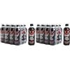 Lemon Soda Crazy Tiger | Energy Drink Gusto Original, 12 Bottiglie da 50 cl PET Richiudibile, con Caffeina, Taurina, Vitamine, -50% di Zuccheri (Confezione da 2)