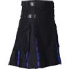 All Kilts Sports Hybird Utility kilt con cinturino in pelle da uomo, 50