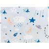 GM - Federa per cuscino bambino 100% cotone anallergico, multicolore, lavabile in lavatrice
