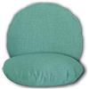 Cieffepi Home Collections Cuscino Arredo Rotondo MULTICOLOR (Verde Acqua)